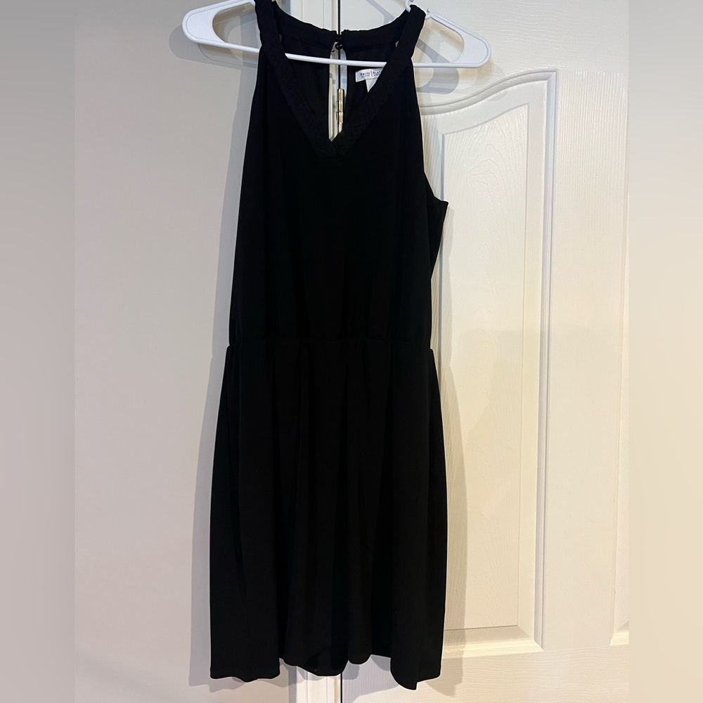 White House Black Market Black Midi Dress